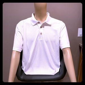 Men’s size XL white golf shirt.